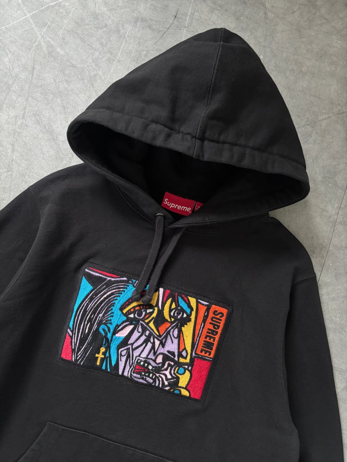 Supreme 슈프림 18FW 피카소 블랙 후드티 상품이미지7