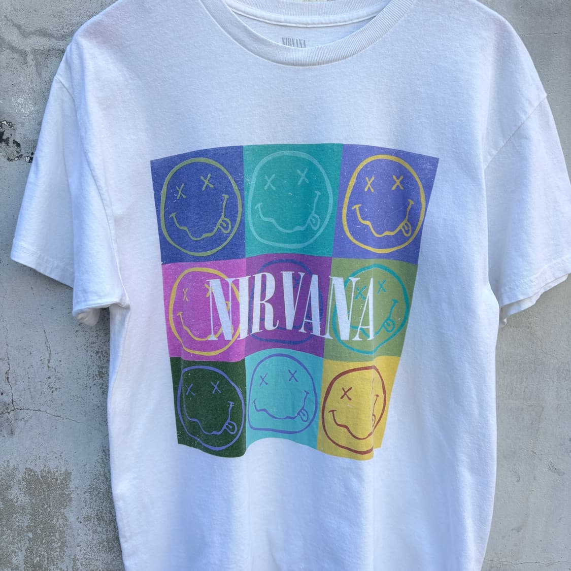 Nirvana 빈티지 너바나 밴드티 반팔 티셔츠 상품이미지3