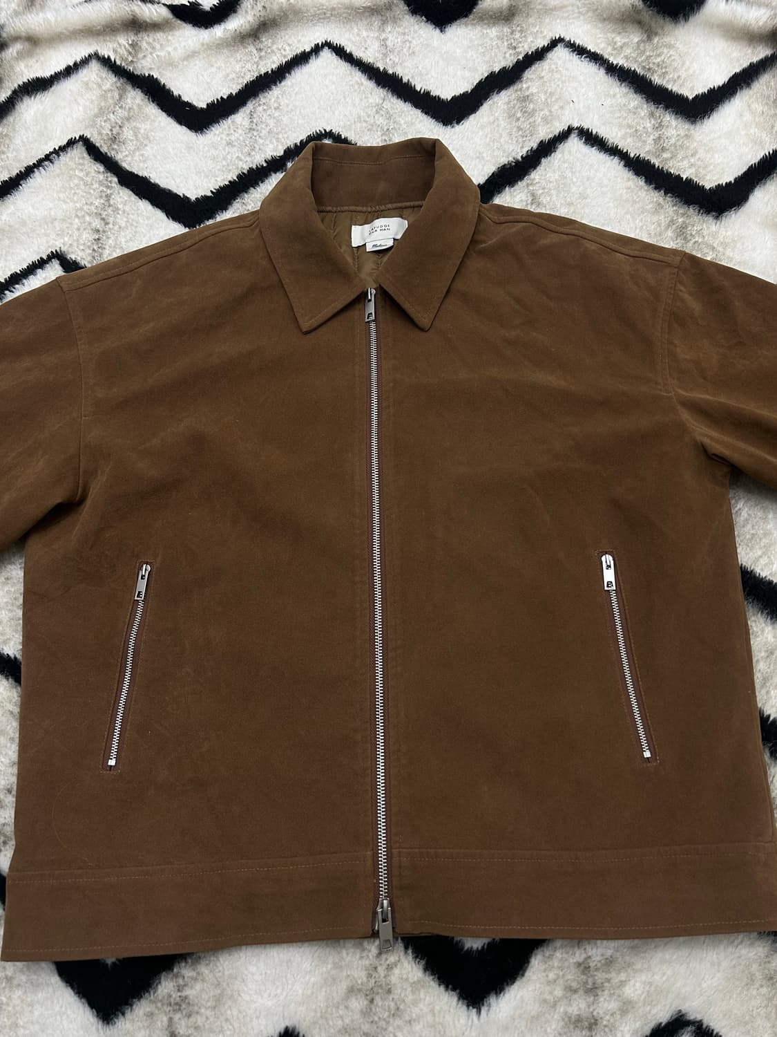 [M]라퍼지스토어 스웨이드 자켓/브라운 상품이미지3