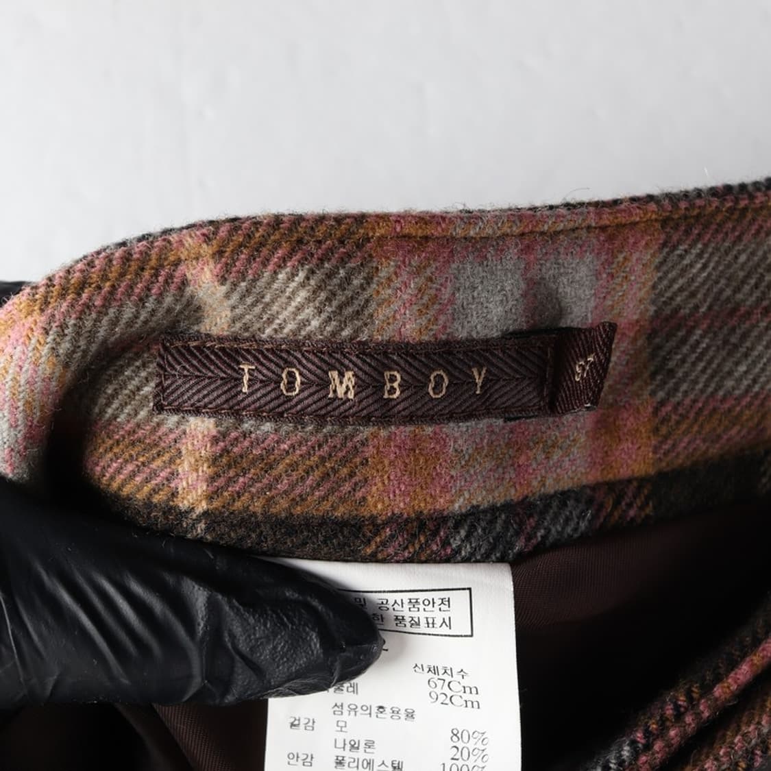 TOMBOY 울 A라인 스커트 67 상품이미지5