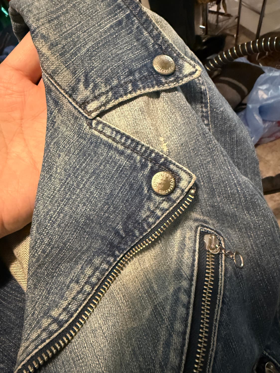 00년대 히스테릭 글래머 라이더 자켓 상품이미지8