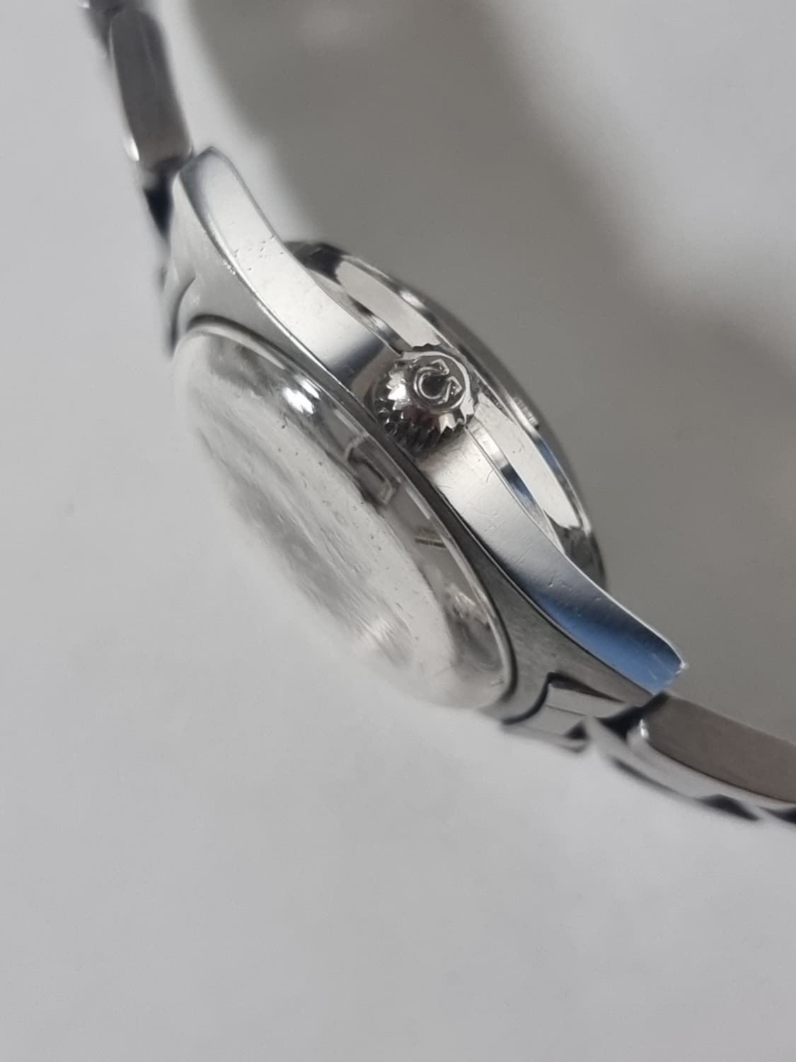오메가 여성용 정품 빈티지 26mm 은장 시계 OMEGA 올제치 상품이미지3