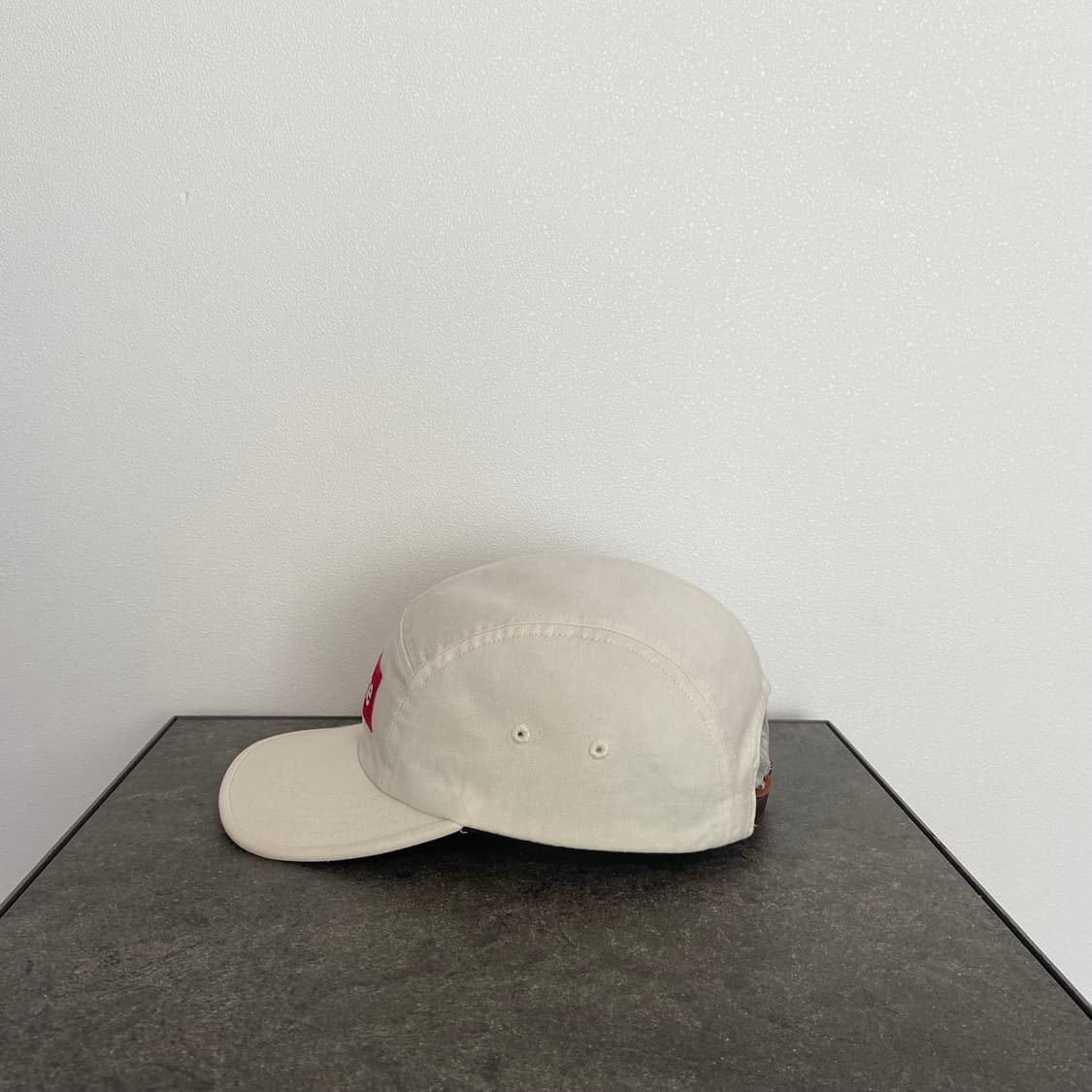 (OS) 슈프림 박스로고 캠프캡 모자 내츄럴 상품이미지2