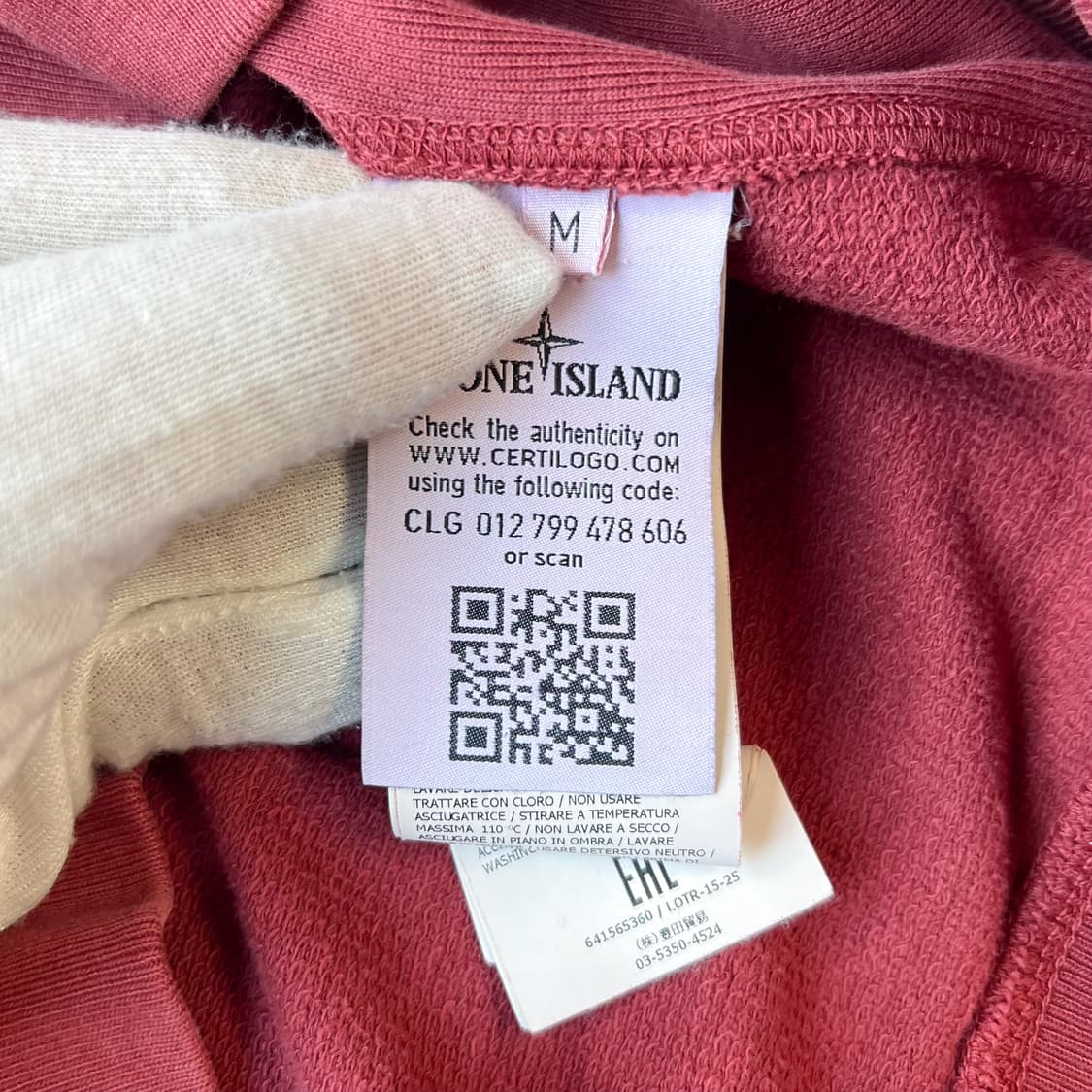 [M] 스톤아일랜드 와펜 맨투맨 상품이미지5