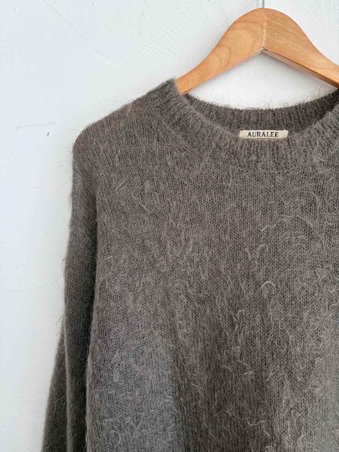 오라리 모헤어 니트 3 사이즈 상품이미지3