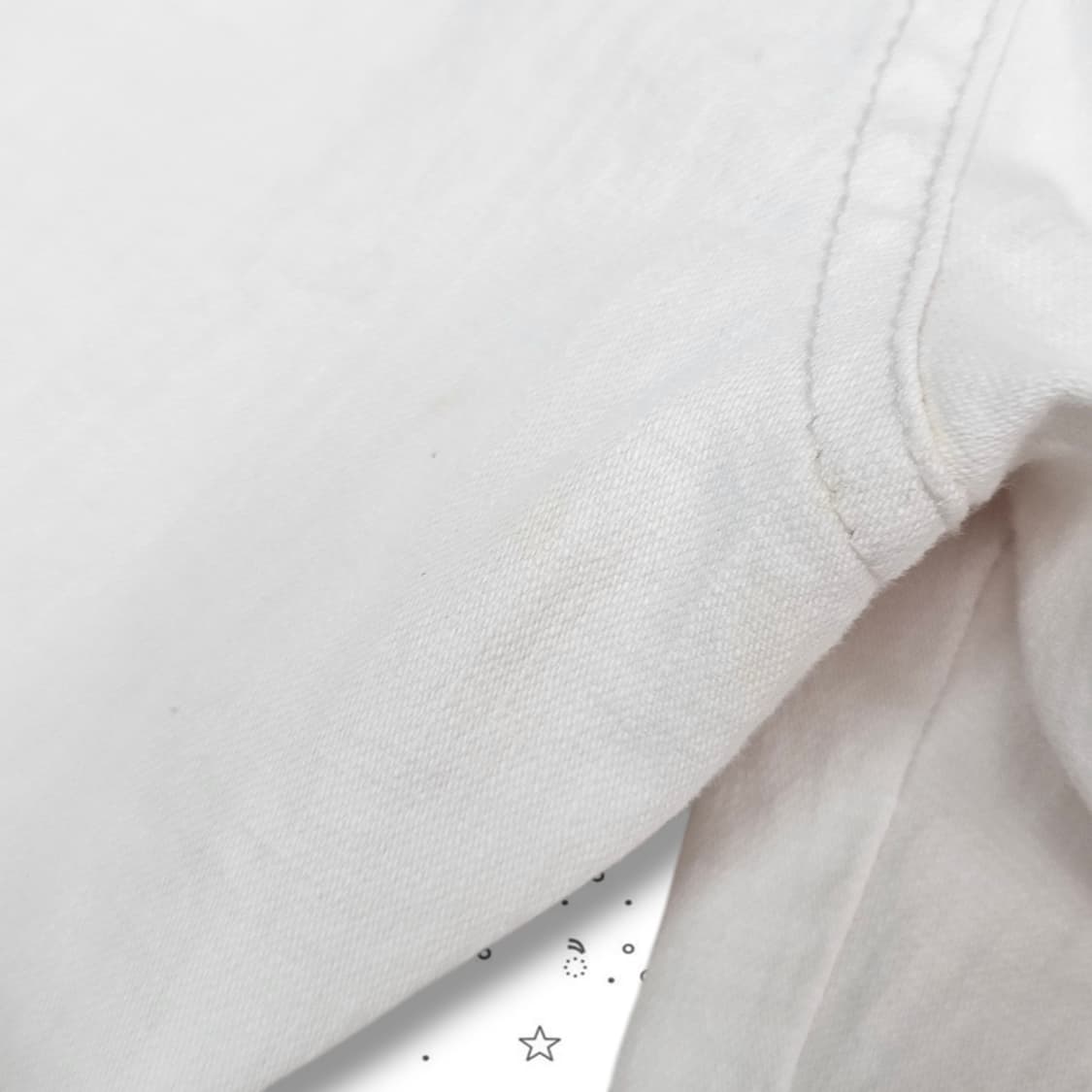  VTG 화이트 민트 카프리 팬츠 상품이미지9