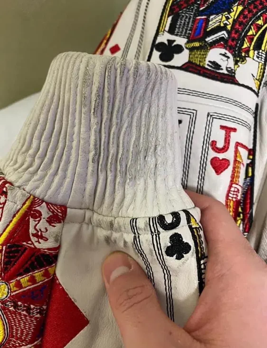 슈프림 양가죽 카드자켓 미디움 상품이미지3