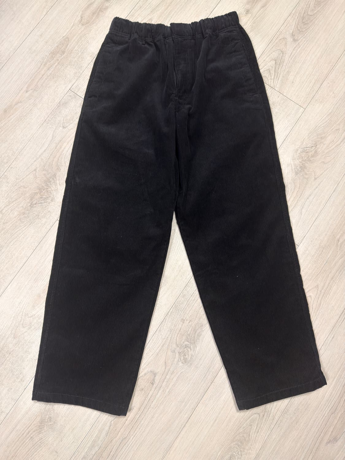 유니클로 코듀로이 유틸리티 팬츠 블랙 s 상품이미지2