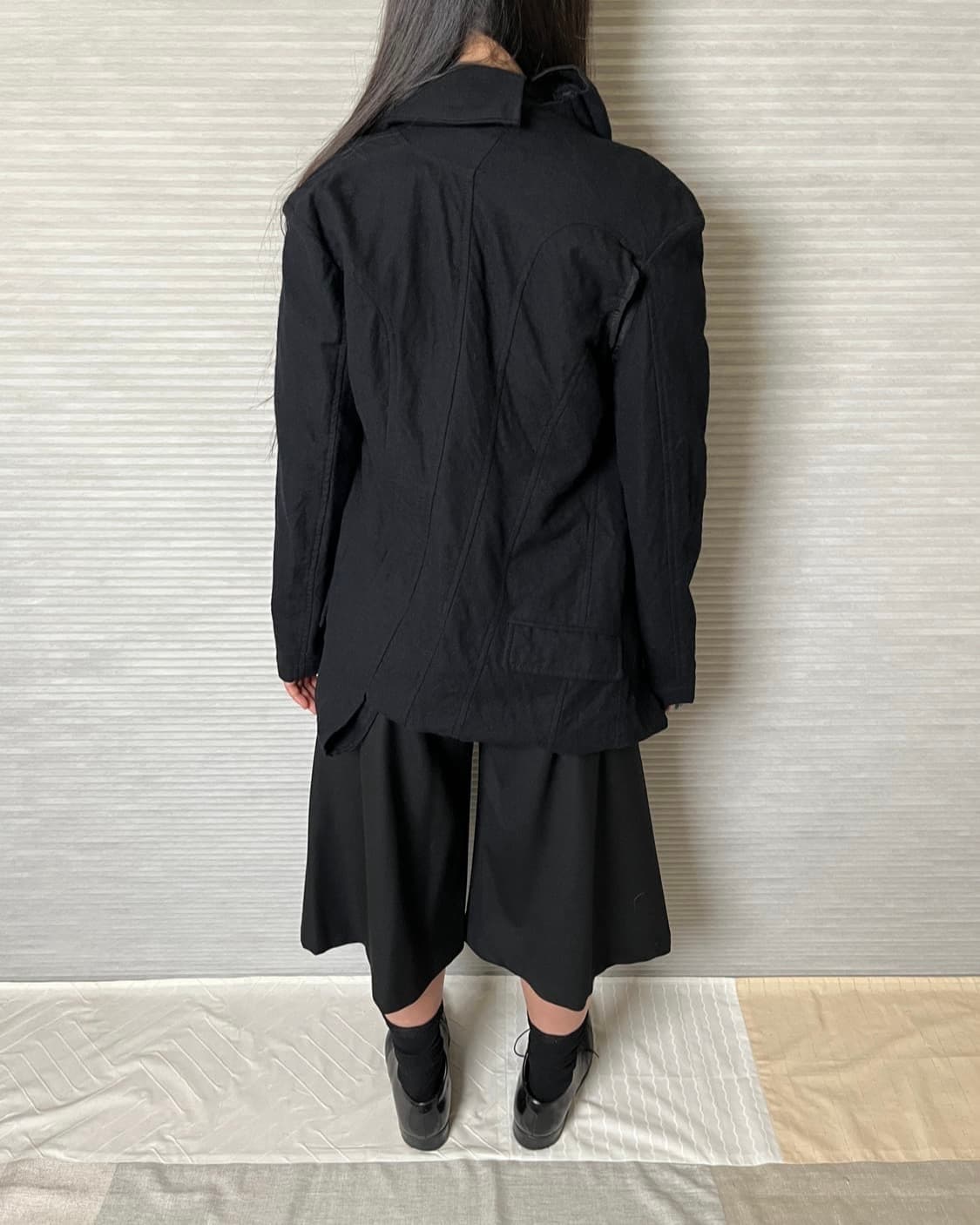 준야와타나베 트위스트 이중 레이어드 자켓  junya watanabe 상품이미지2