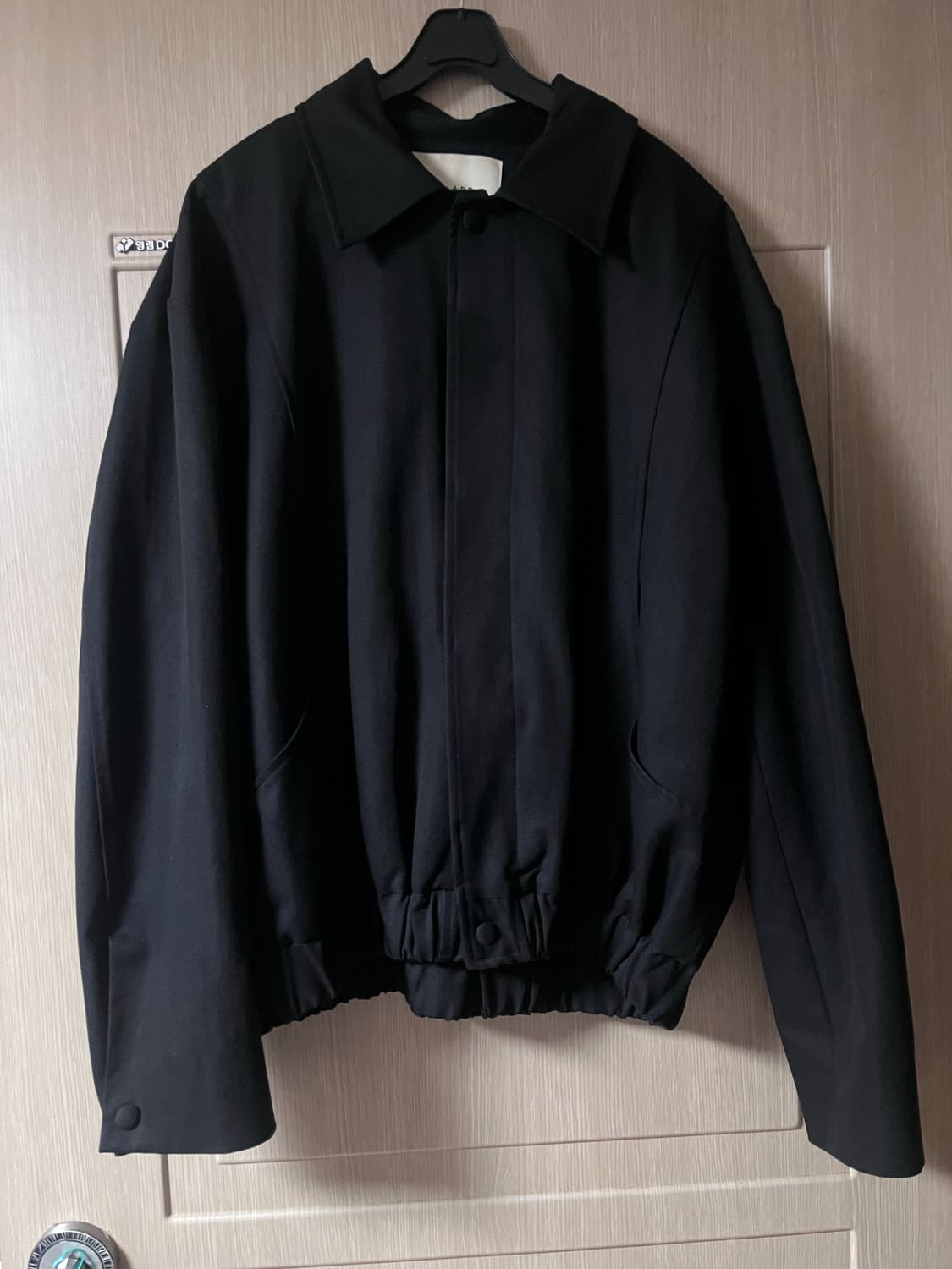 르마드 블루종 자켓_블랙_3size 상품이미지4