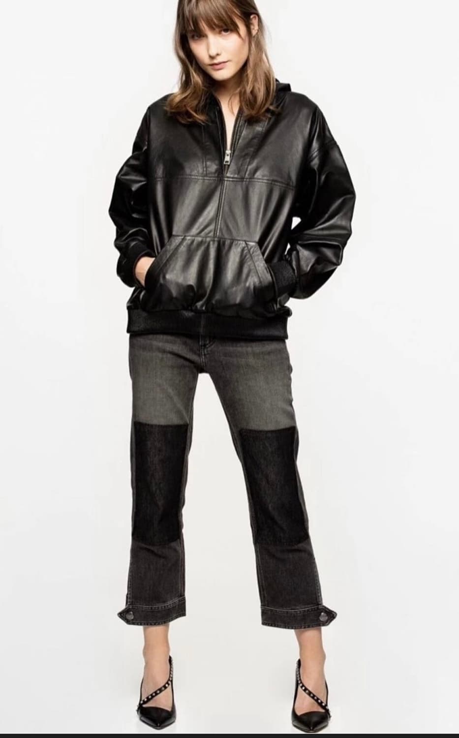 Zadig&voltaire 쟈딕앤볼테르 램스킨 후디 상품이미지1