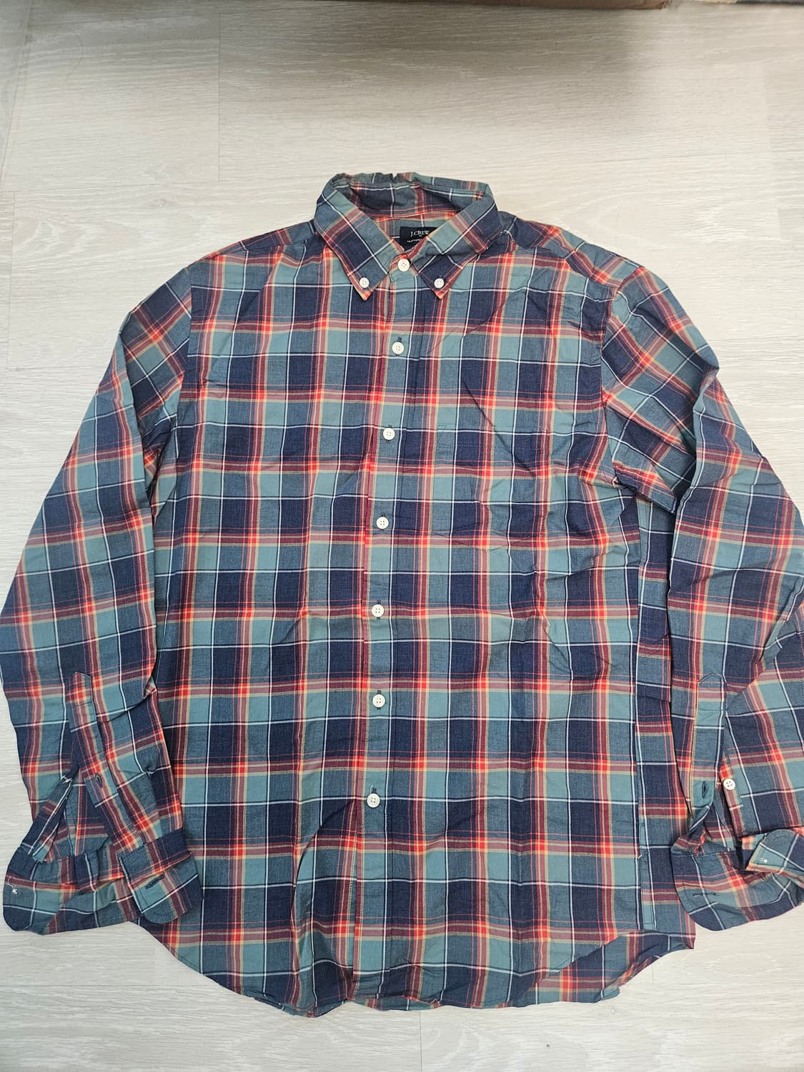 제이크루 J.CREW 체크 셔츠 S 95~100 상품이미지1