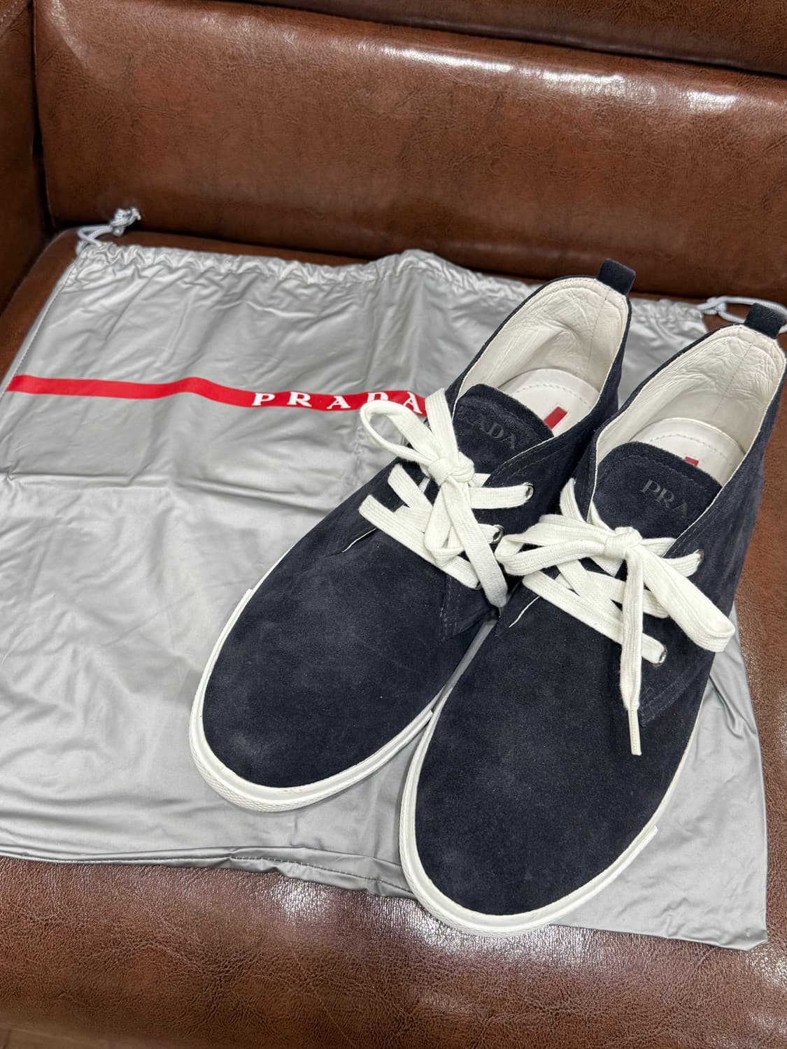 PRADA SPORT 스웨이드 처카부츠 255-260 상품이미지1