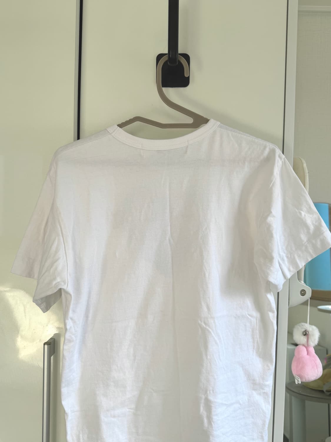 꼼데가르송 플레이 블루 하트 반팔티 M 상품이미지3