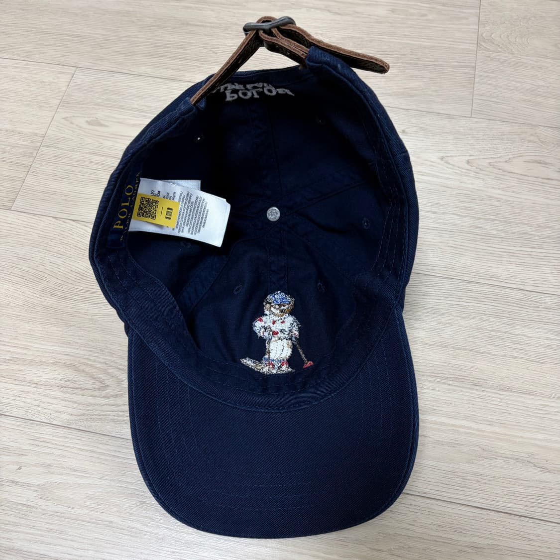폴로 랄프로렌 스키 베어 볼캡 네이비 상품이미지5