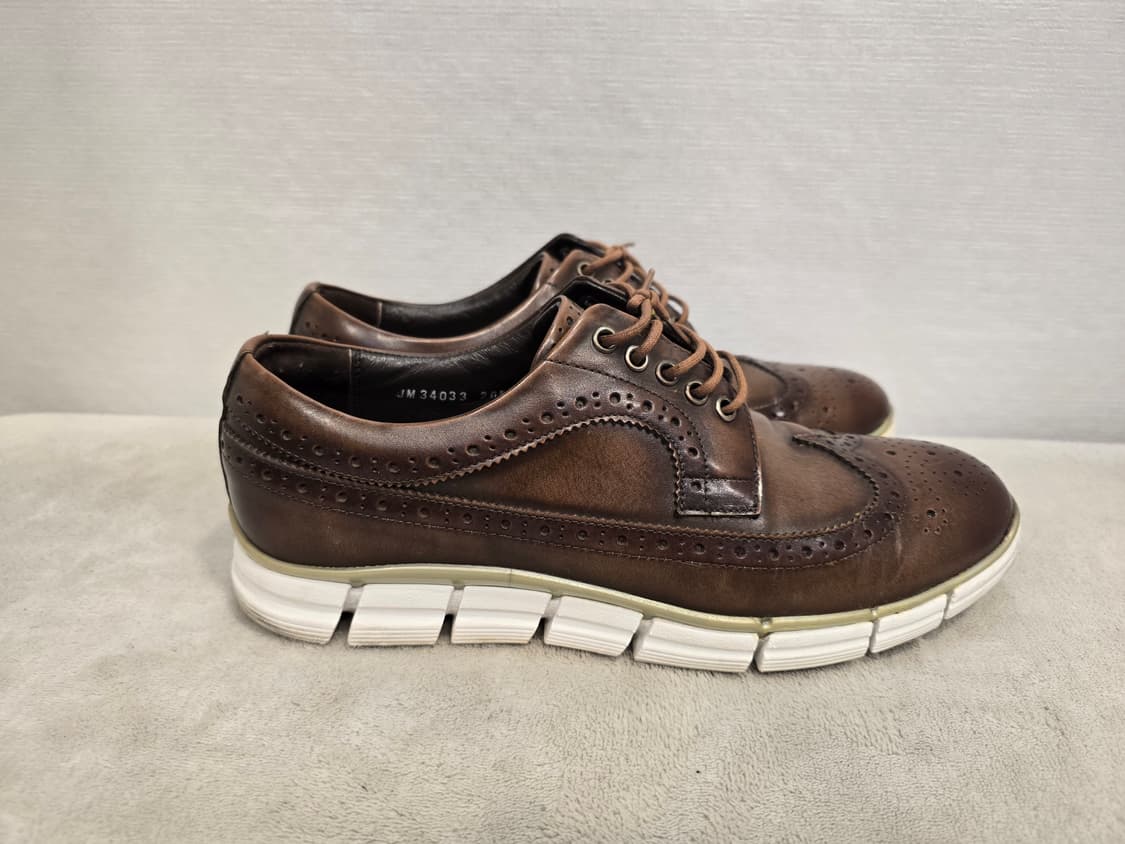 탠디 남성 브라운 윙팁 구두 265mm 상품이미지3