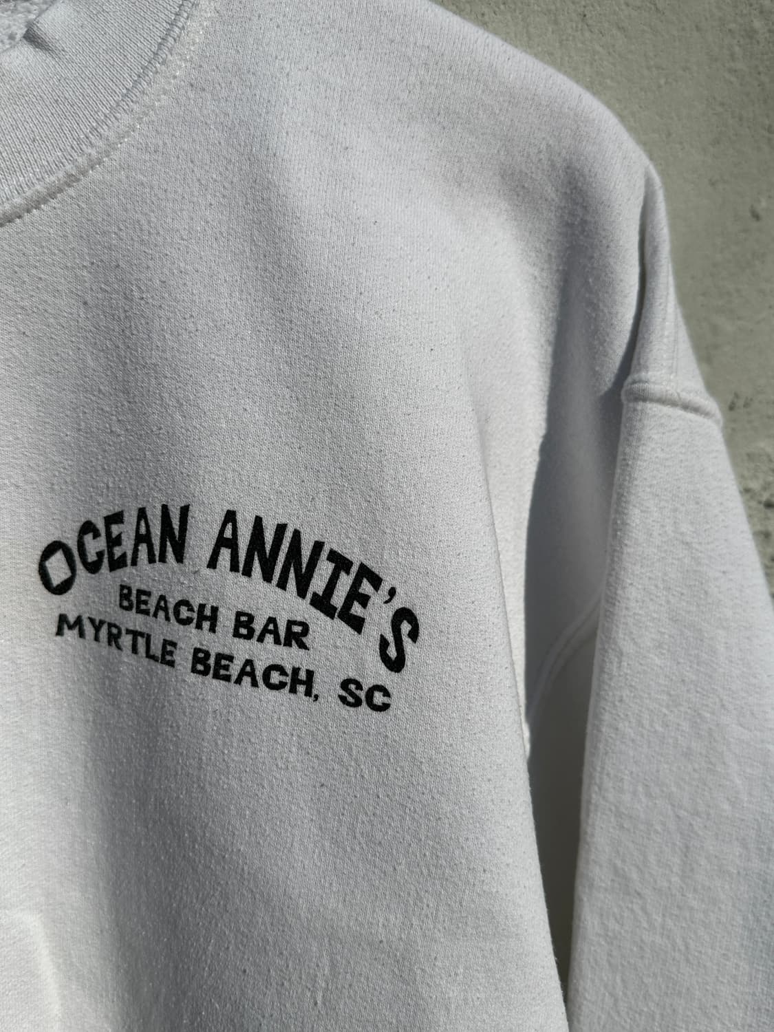 [M] GILDAN 길단 Ocean Annies 화이트 맨투맨 스웻셔츠 상품이미지6