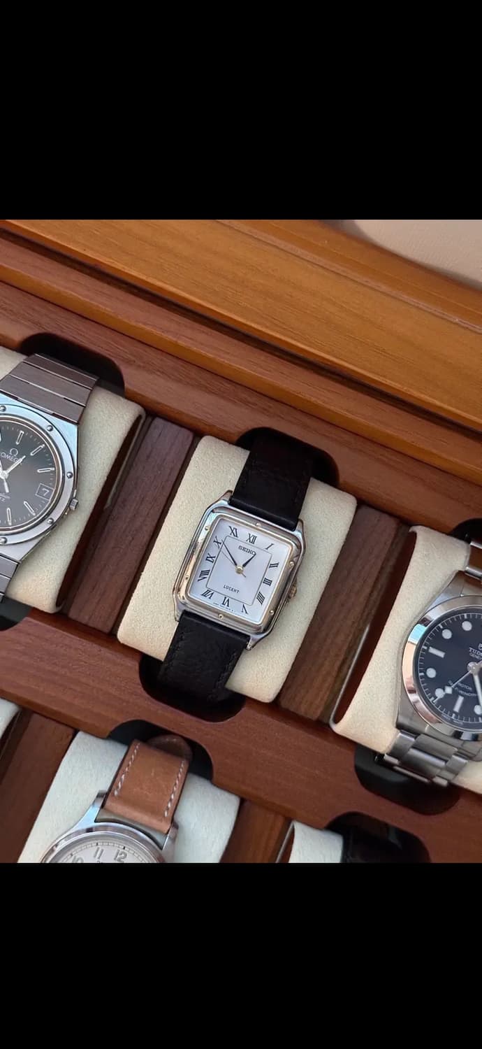 빈티지 세이코 탱크 사각 상품이미지4