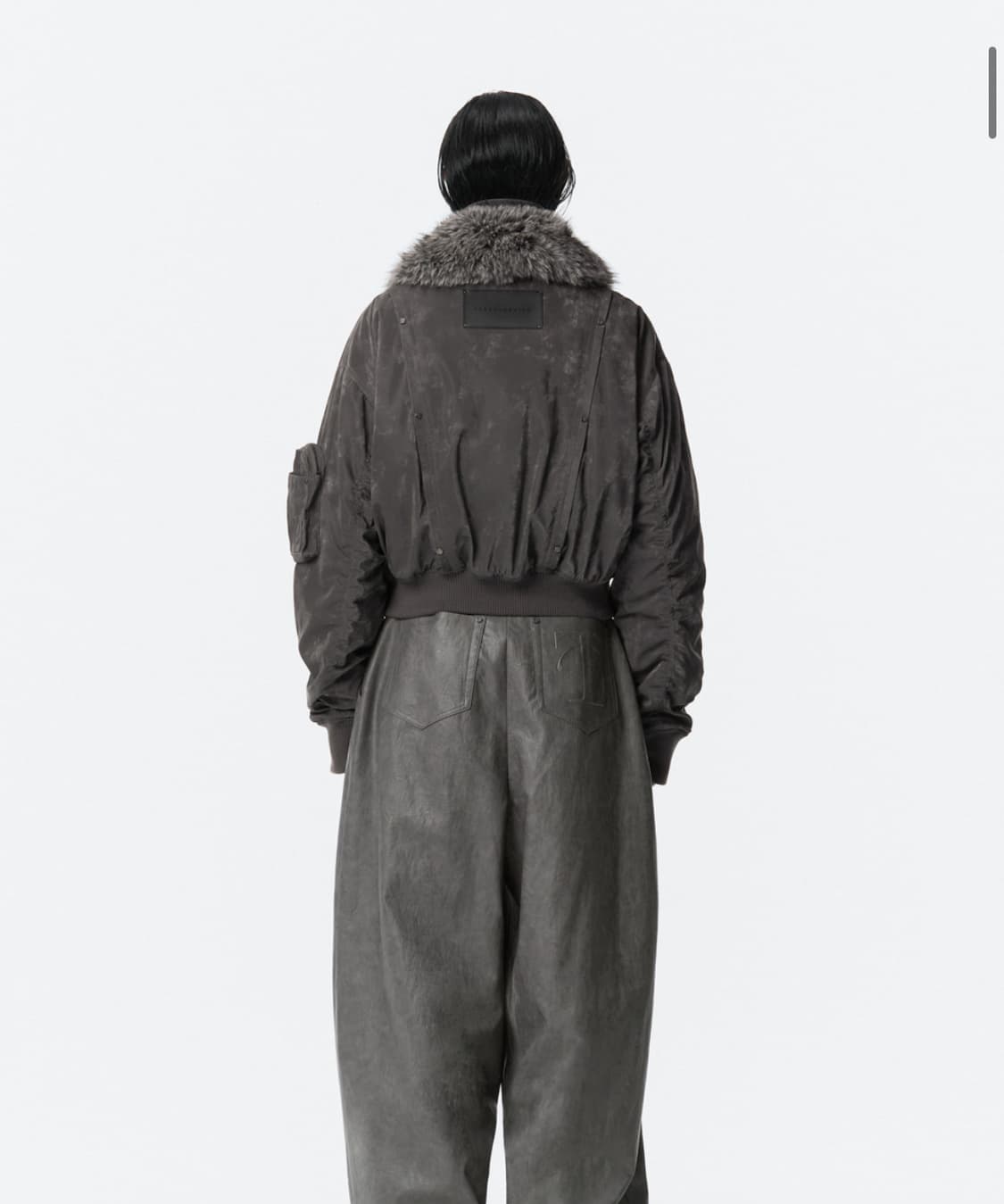 트리밍버드 fur collar ma-1 jumper 상품이미지6