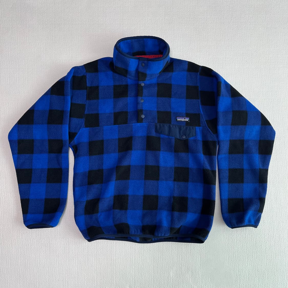 파타고니아 신칠라 버팔로 체크 블루 상품이미지1
