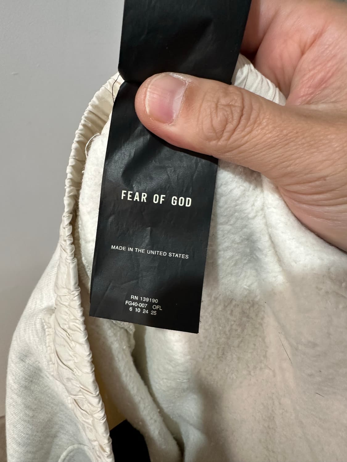 피어오브갓 7th 컬렉션 빈티지 스웻팬츠 상품이미지5