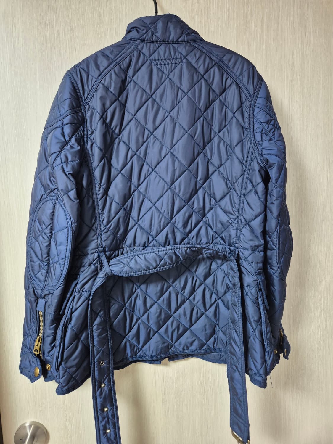 폴로 랄프로렌 클래식 퀼팅 자켓 경량패딩 M (66) 여성 상품이미지3