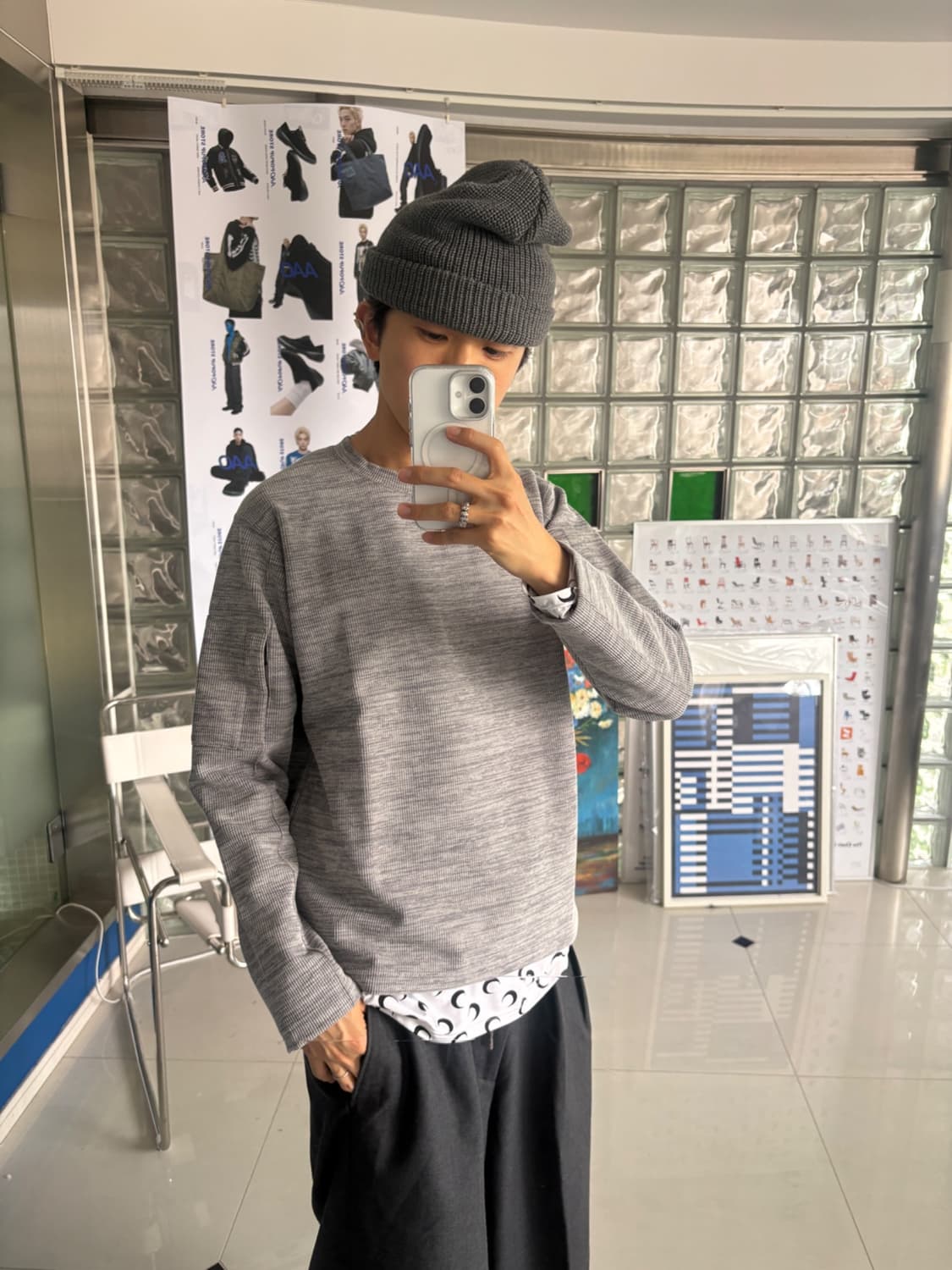 Double-face long sleeve 더블 페이스 롱 슬리브 상품이미지2