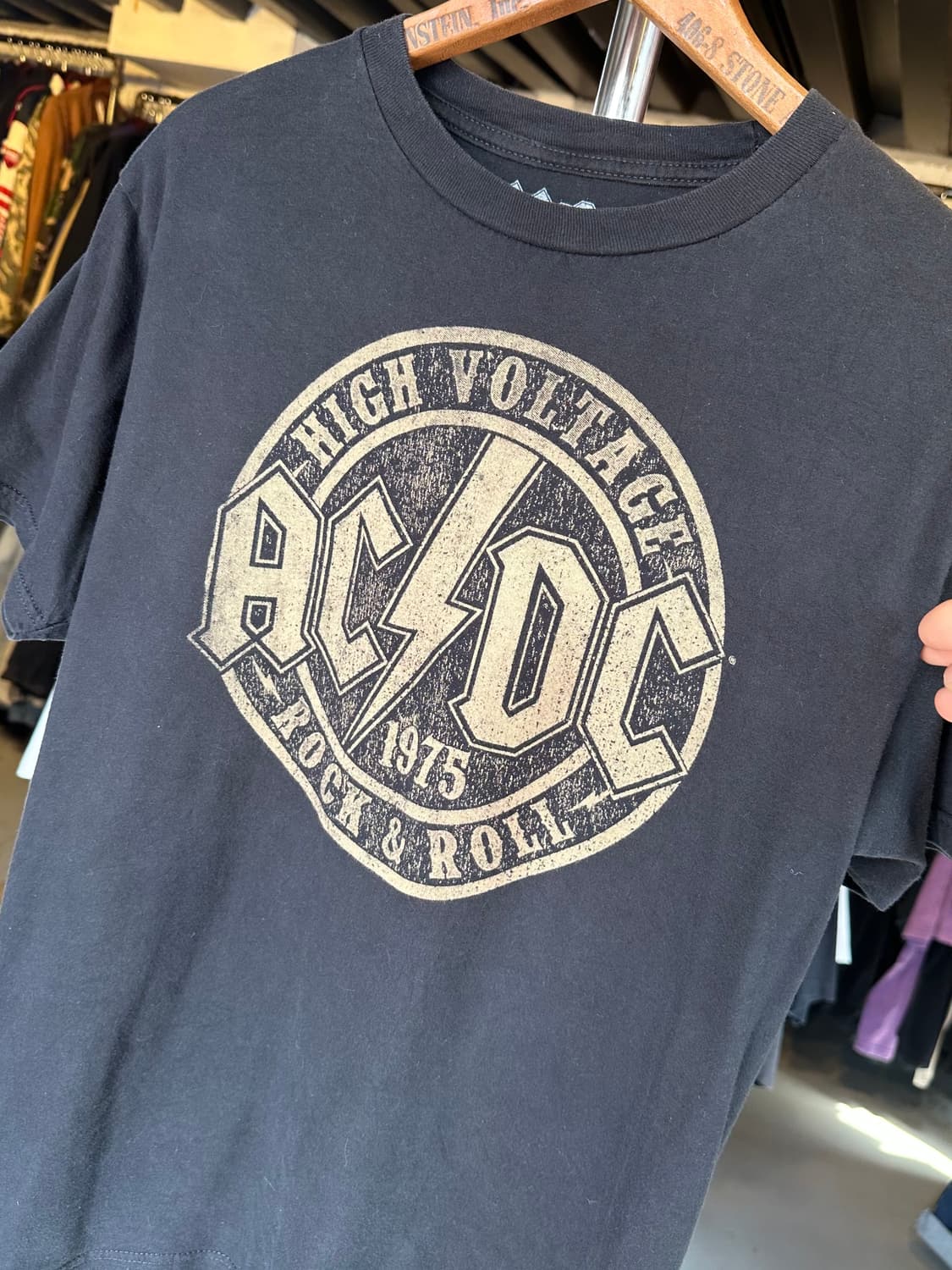 ACDC 락밴드 프린팅 티셔츠 상품이미지4