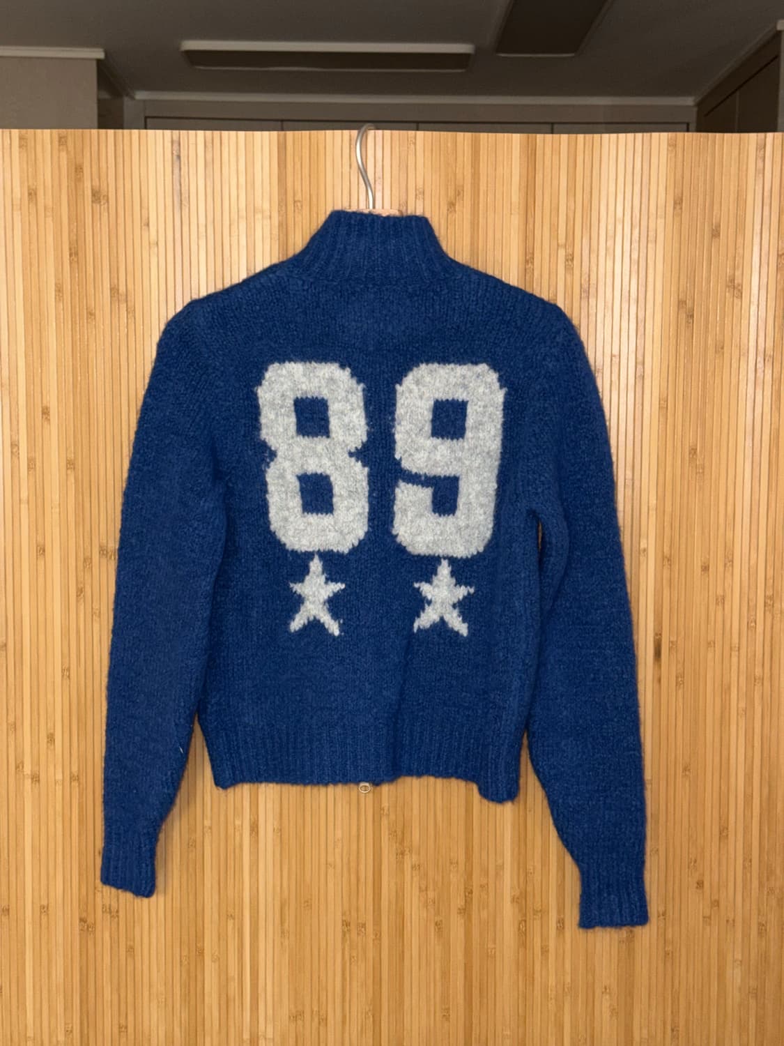 팔로마울 Paloma Wool 스타디움 소프트 집업 니트 가디건 블루 S 상품이미지10