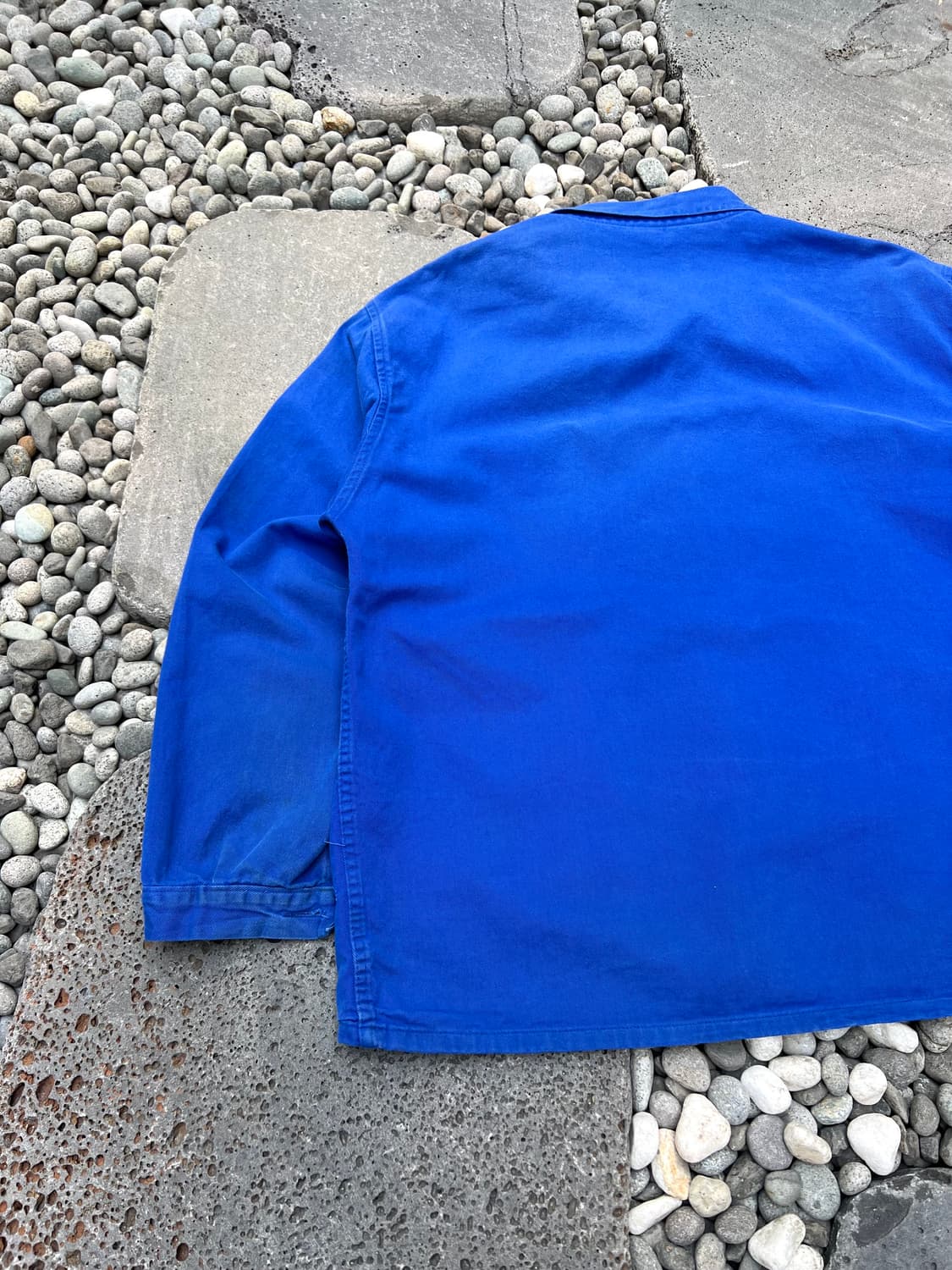 OLD VINTAGE SUN FADED WASHING 프렌치워크자켓 상품이미지10