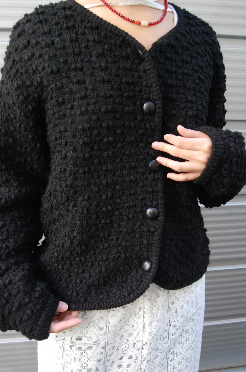 Scoop wool cardigan 상품이미지2