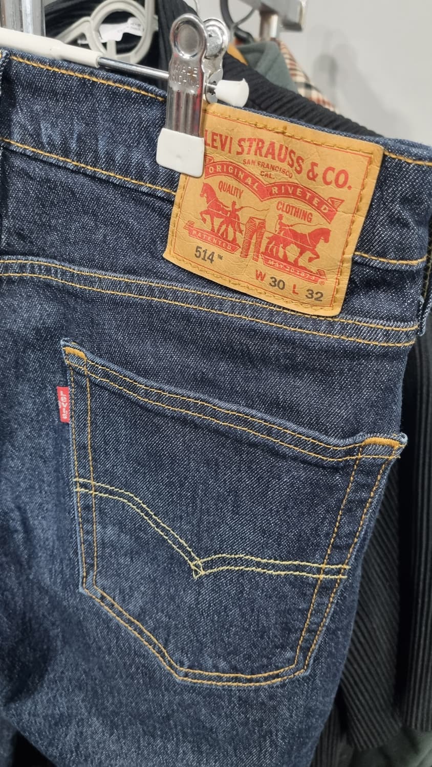 levis(리바이스) 슬림스트레이트 쿨소재 진청바지 30~31 상품이미지4