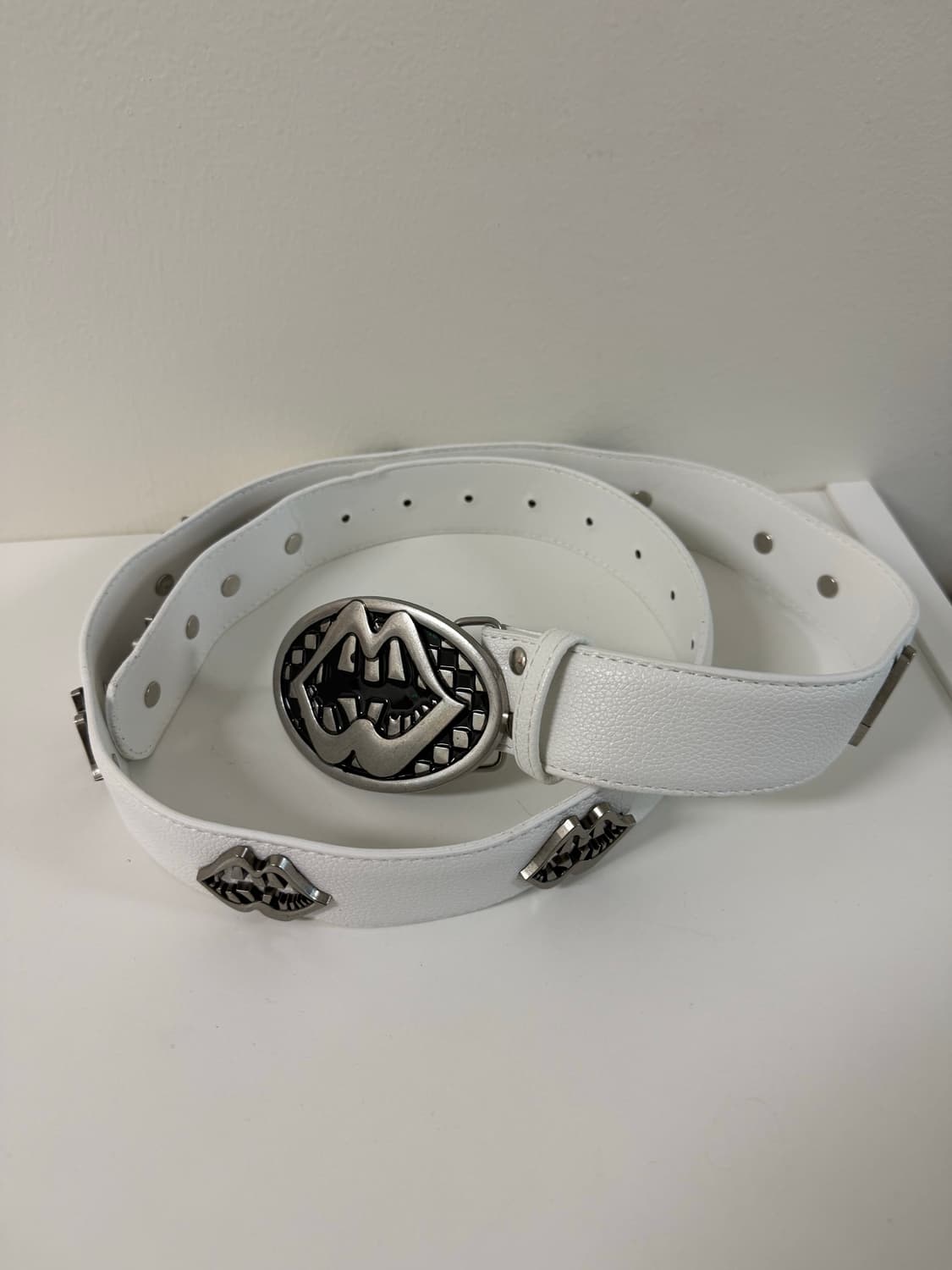 B.access Vintage Leather Logo Belt 상품이미지8