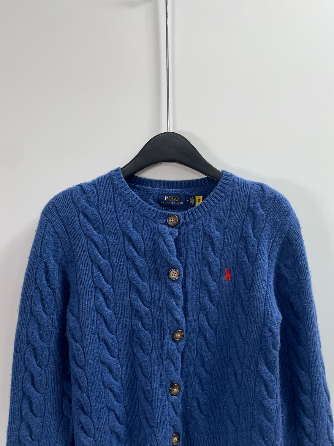 폴로 랄프로렌 캐시미어 케이블 니트 가디건  (on.209) 상품이미지2