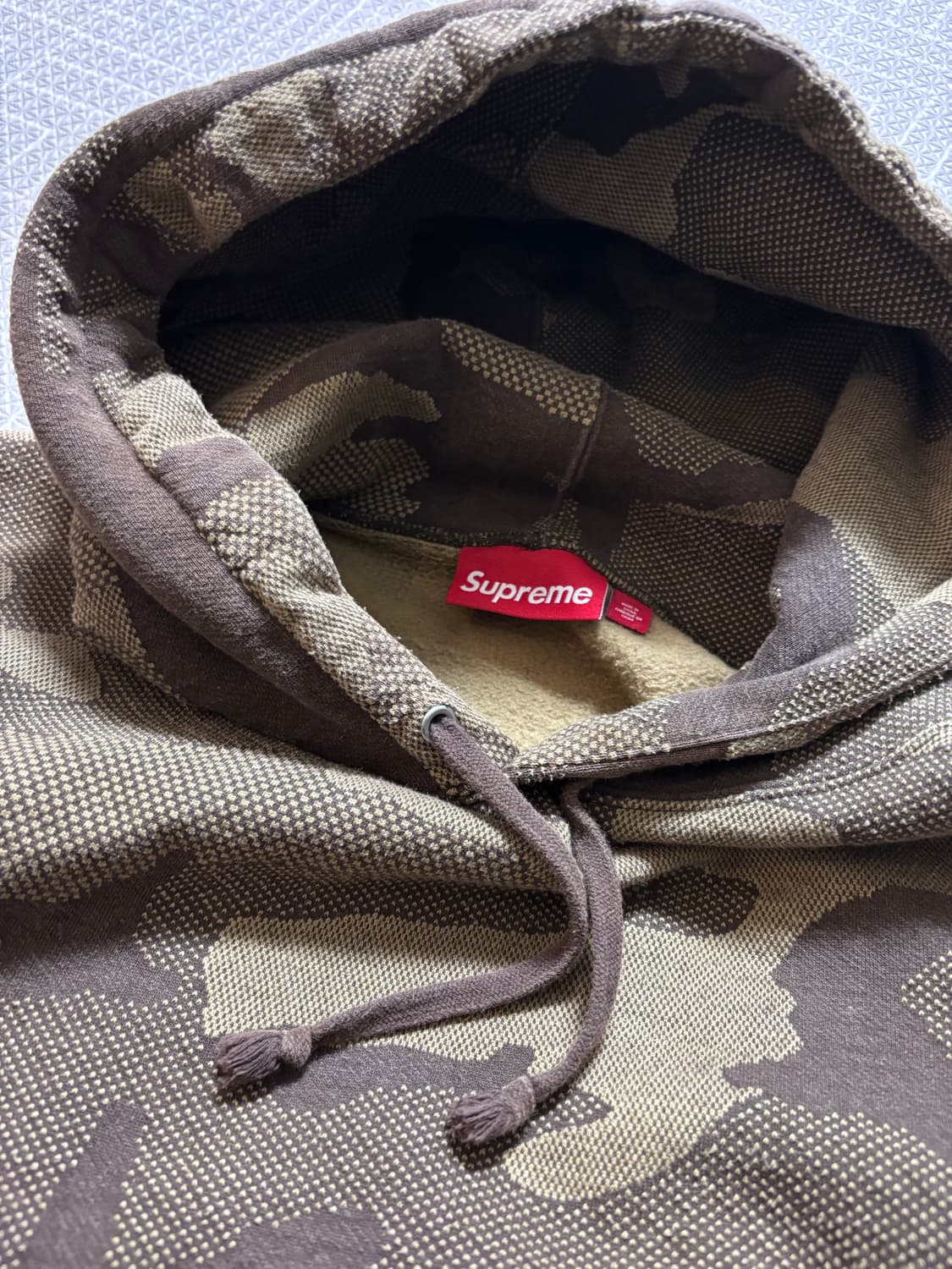 [L]슈프림 자카드 후드티 상품이미지4