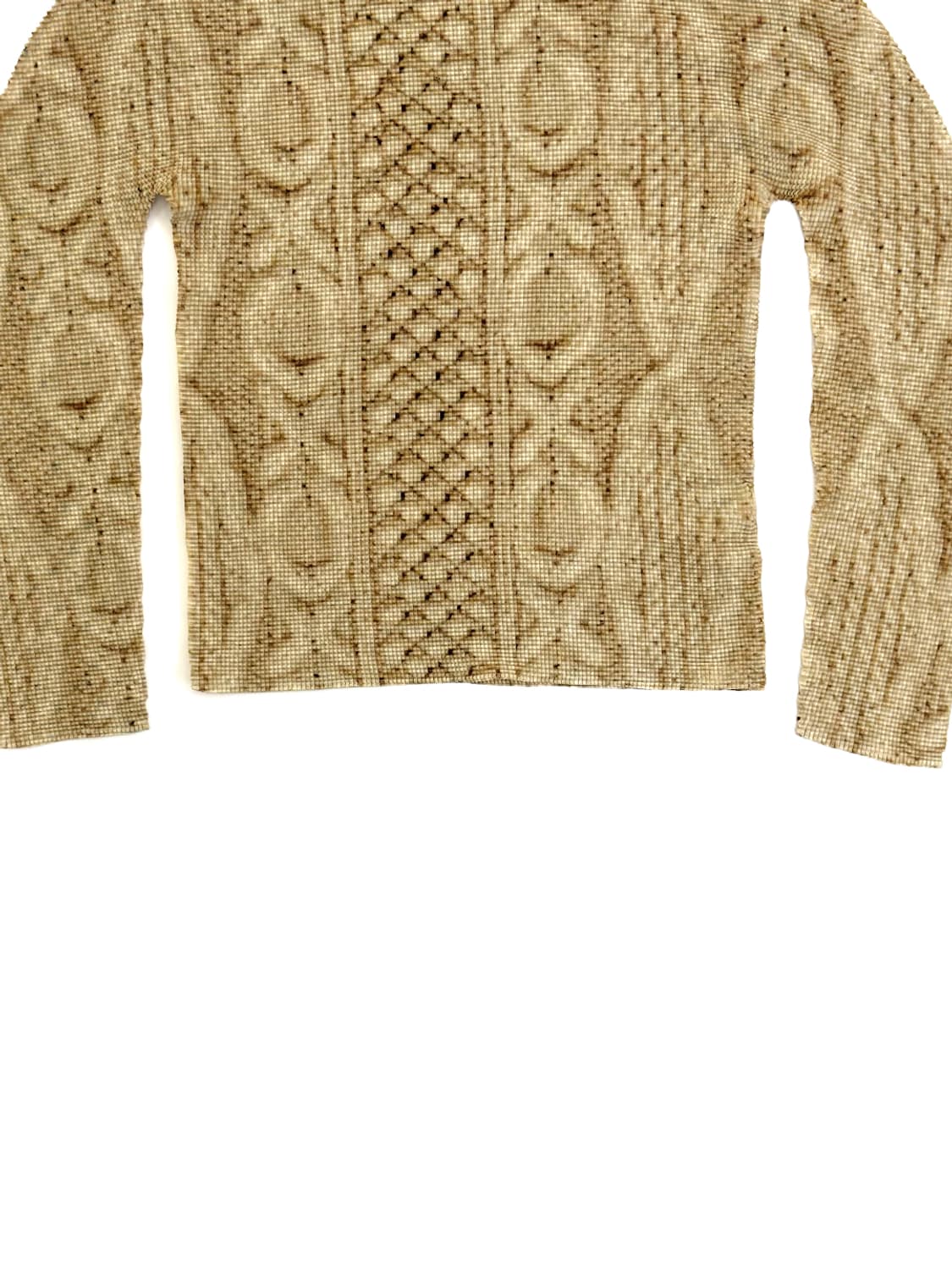 Issey Miyake Cable Knit Highneck L/S Top 상품이미지4