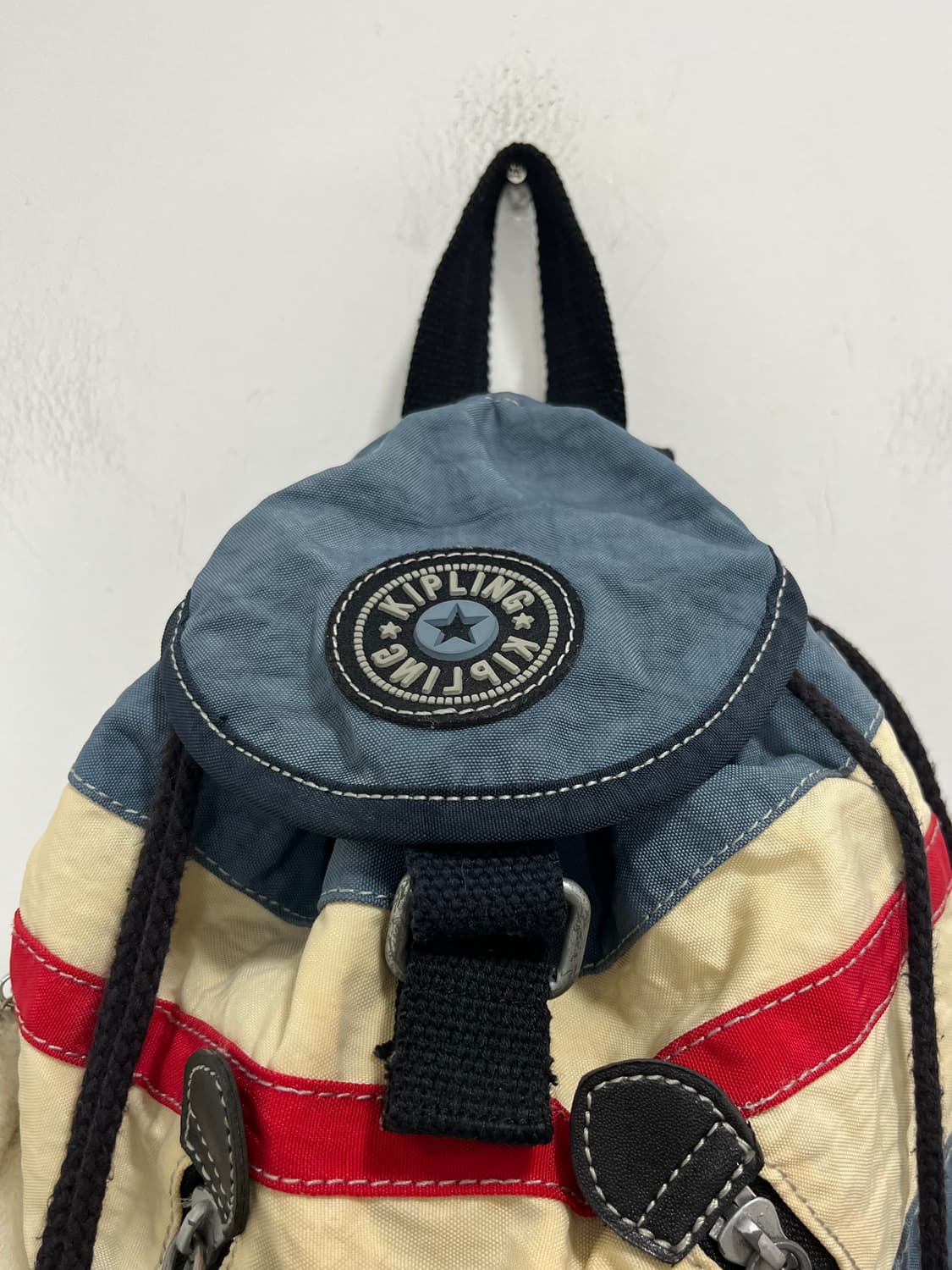 키플링 키링 배색 복조리 미니 백팩 상품이미지2