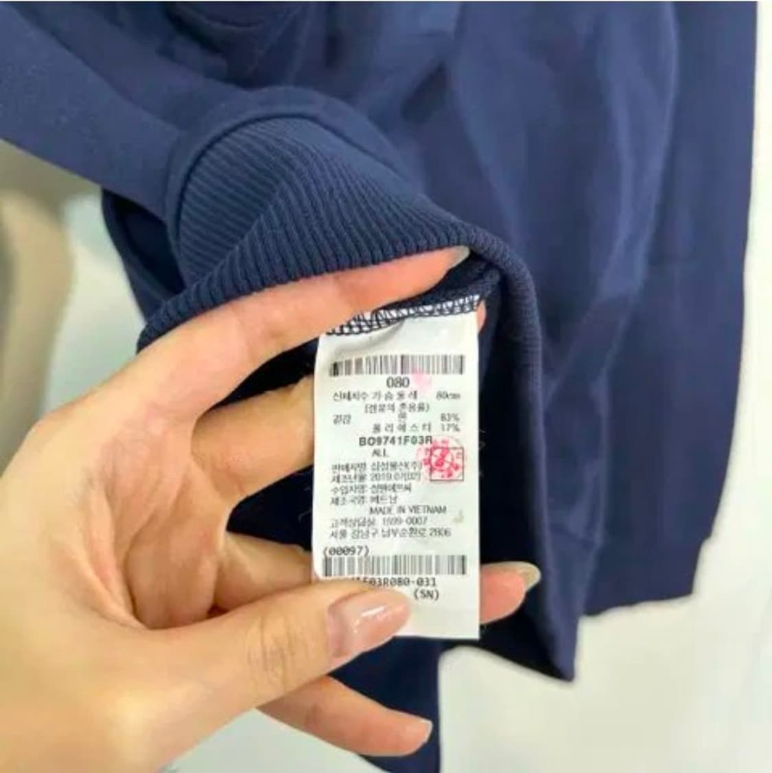 빈폴 여성 후드 집업 55 상품이미지3