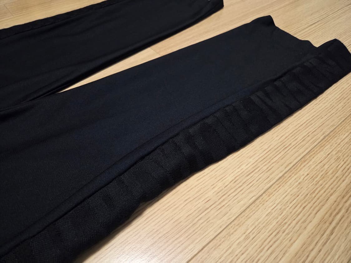 시스템 옴므 사이드 라인 래터링 버튼 와이드 슬랙스   상품이미지2