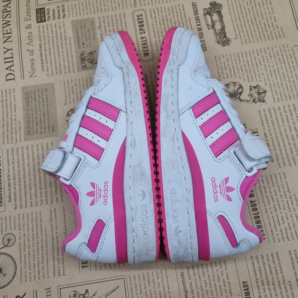 아디다스 포럼 로우 흰핑 운동화225 상품이미지5