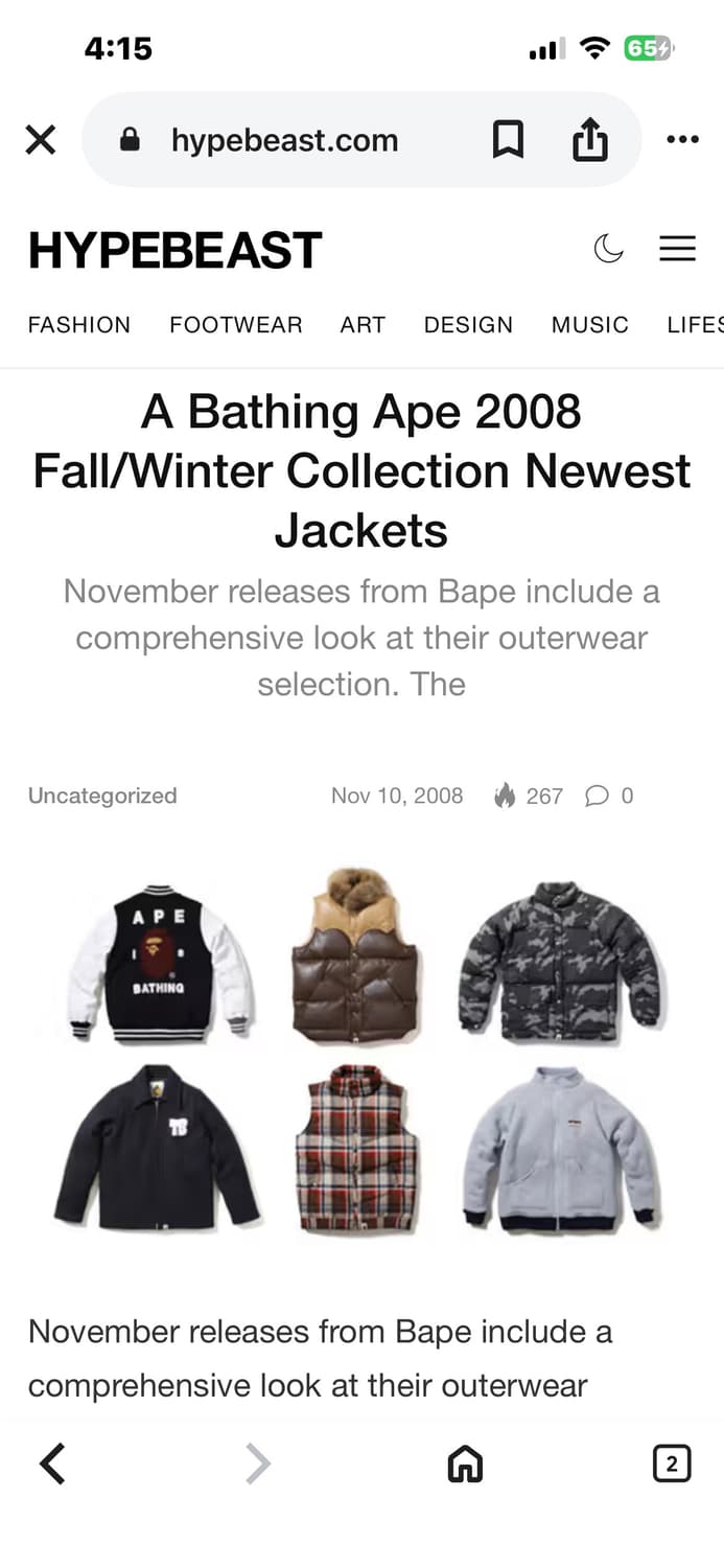 00s 08fw 올드 베이프 데리야끼보이즈 울 자켓 니고 상품이미지6