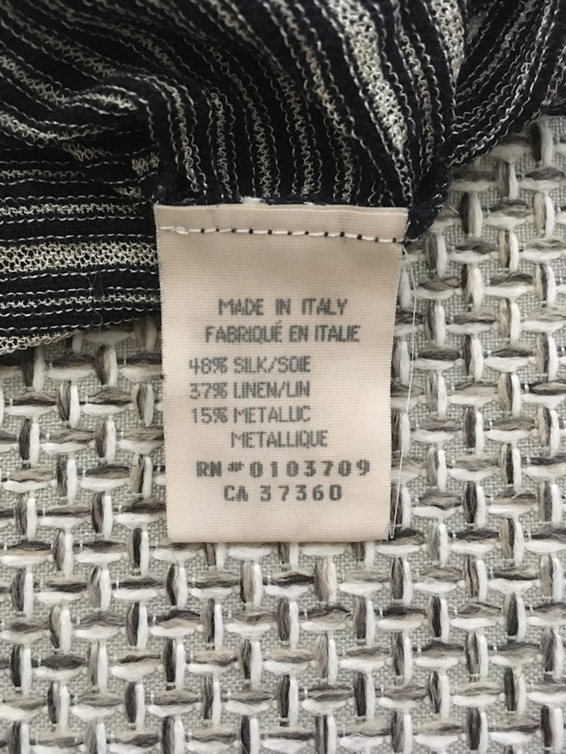 90s Italy made Silk/linen blended knitts 상품이미지4
