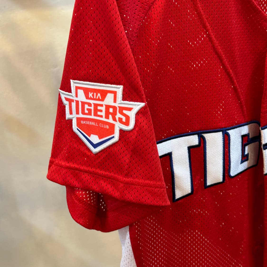 마제스틱 KIA 타이거즈 야구 유니폼 레드 95 상품이미지4