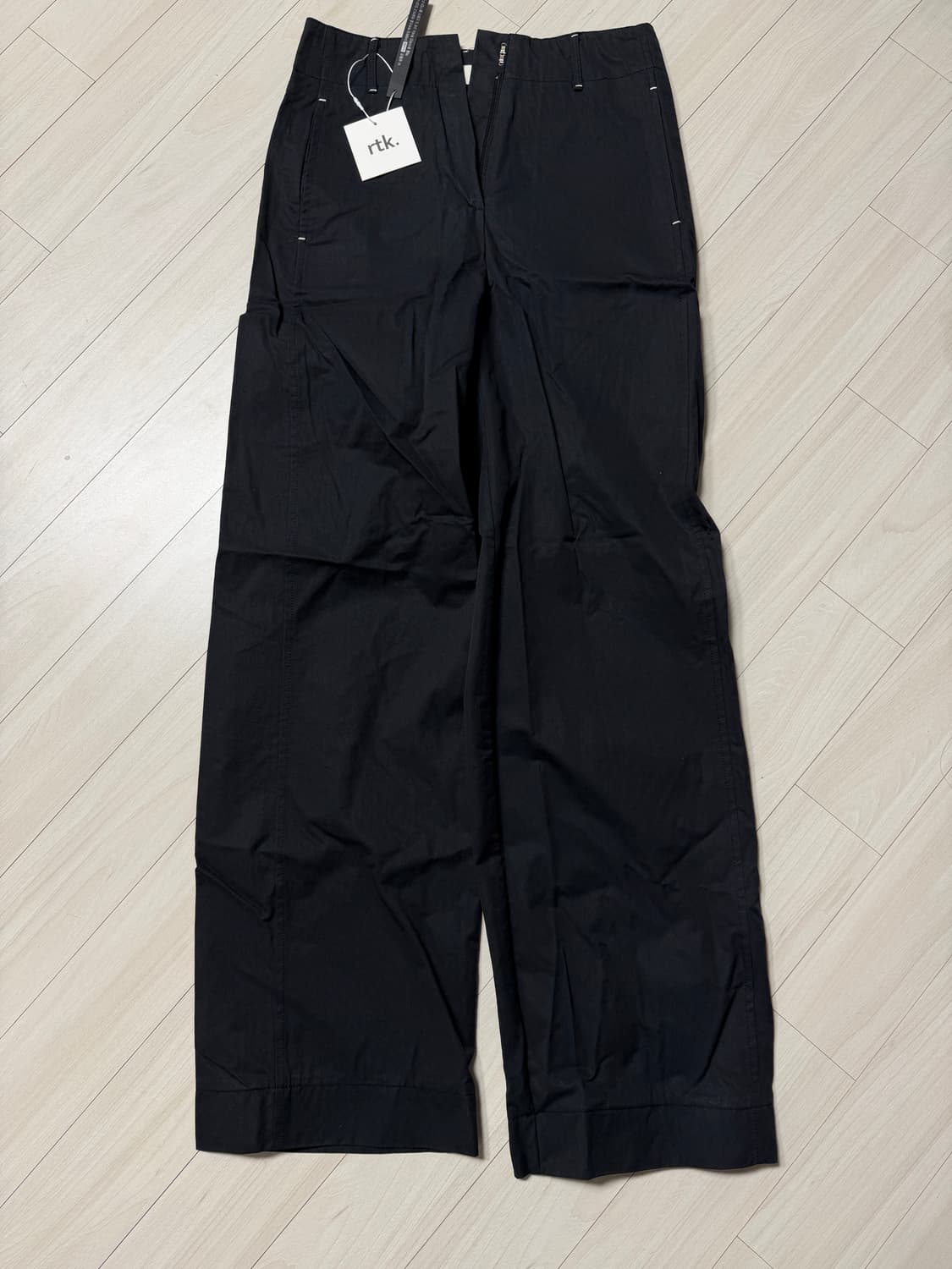 릿킴 블랙 팬츠 상품이미지3