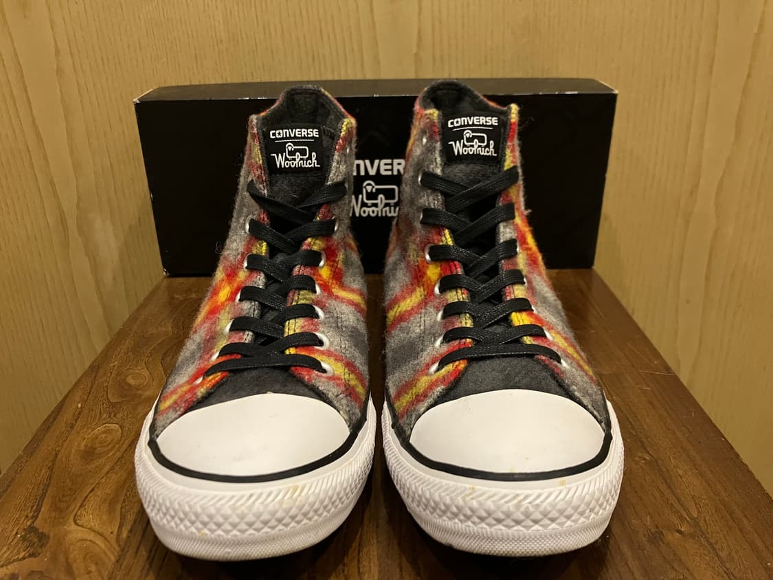 울리치 버팔로체크 울 협업 올스타 컨버스 하이 280 아메카지 워크웨어 상품이미지2