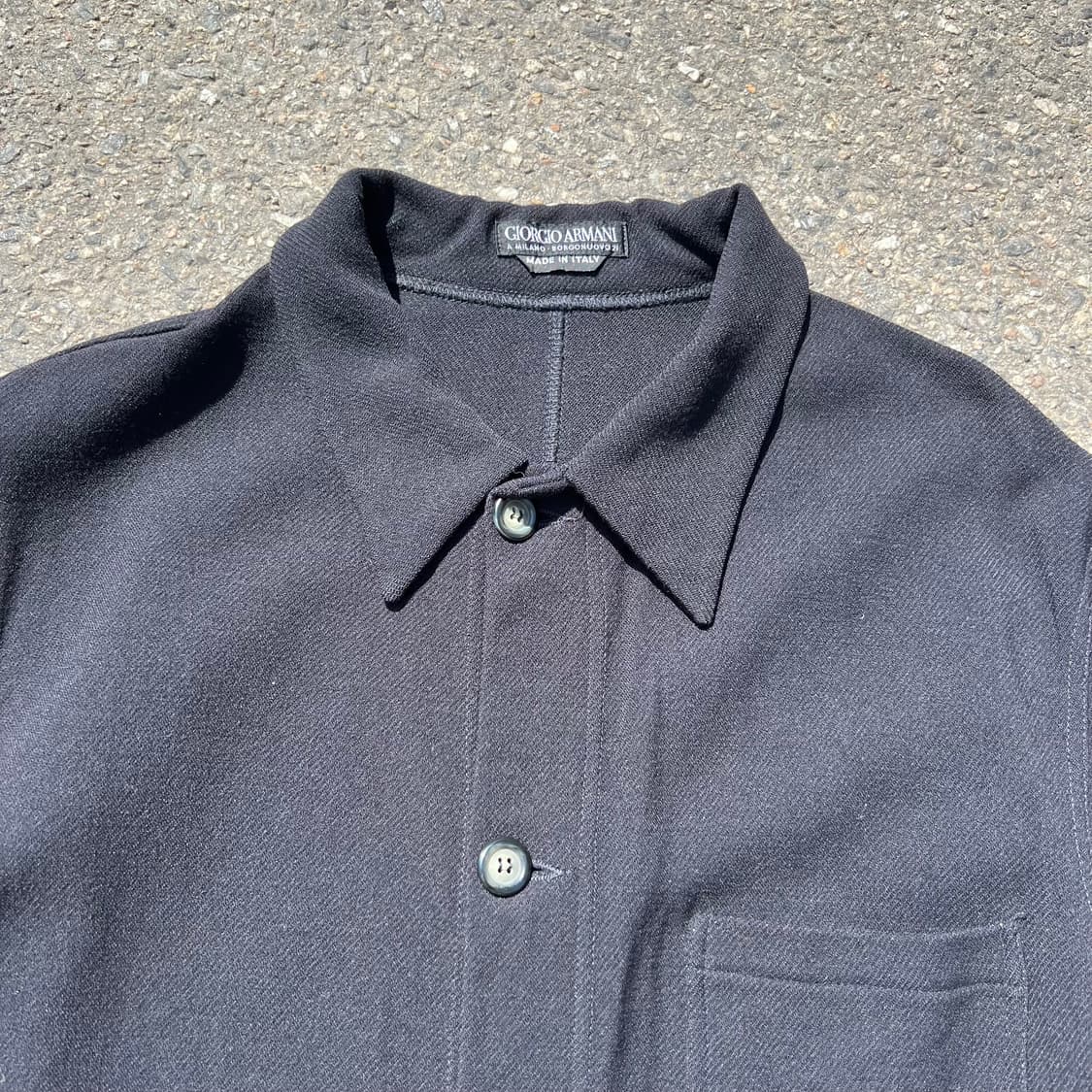 90’s 조르지오 아르마니 울 워크 자켓 상품이미지2