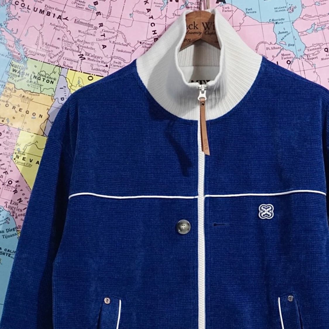 세터 하젠 벨루어 트랙 자켓 상품이미지2