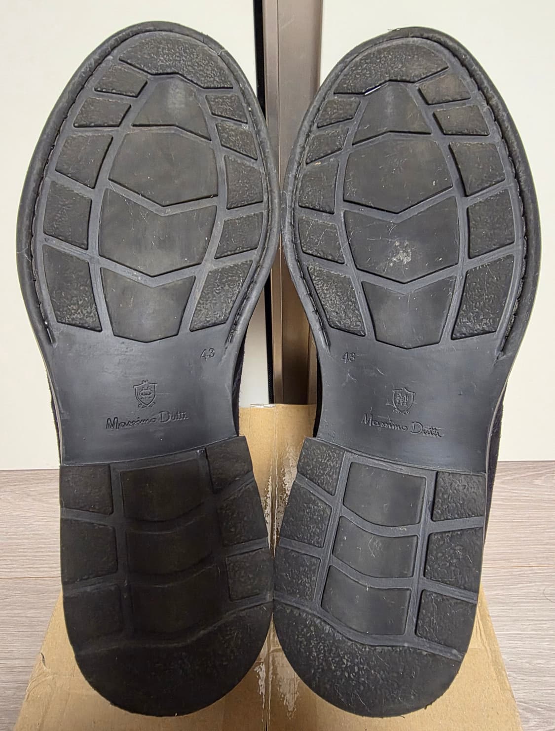 마시모뚜띠 남성 Black 스플릿 스웨이드 사파리 부츠 EU43(275) 상품이미지7