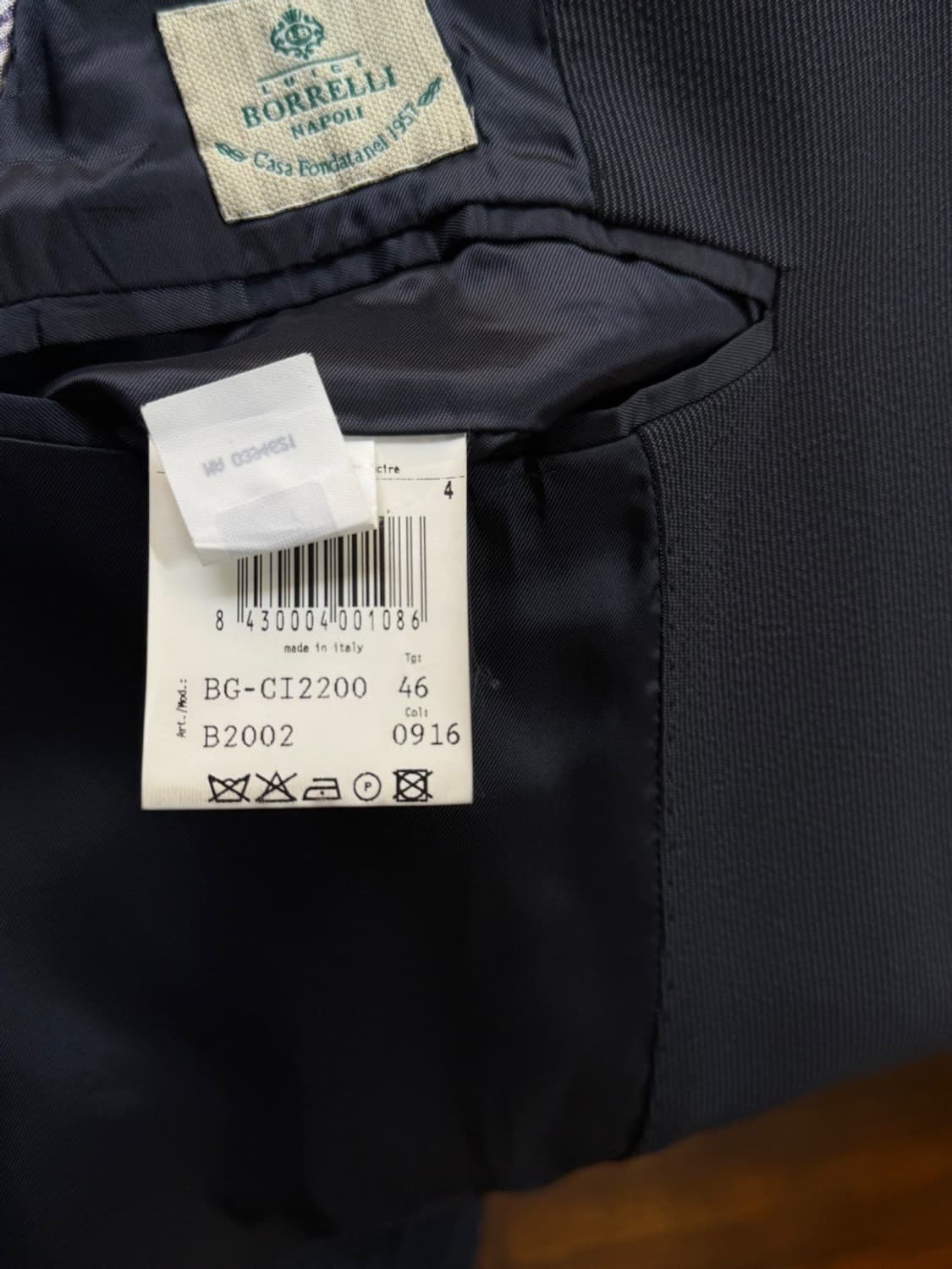 보렐리 테일러드 자켓 100 상품이미지10