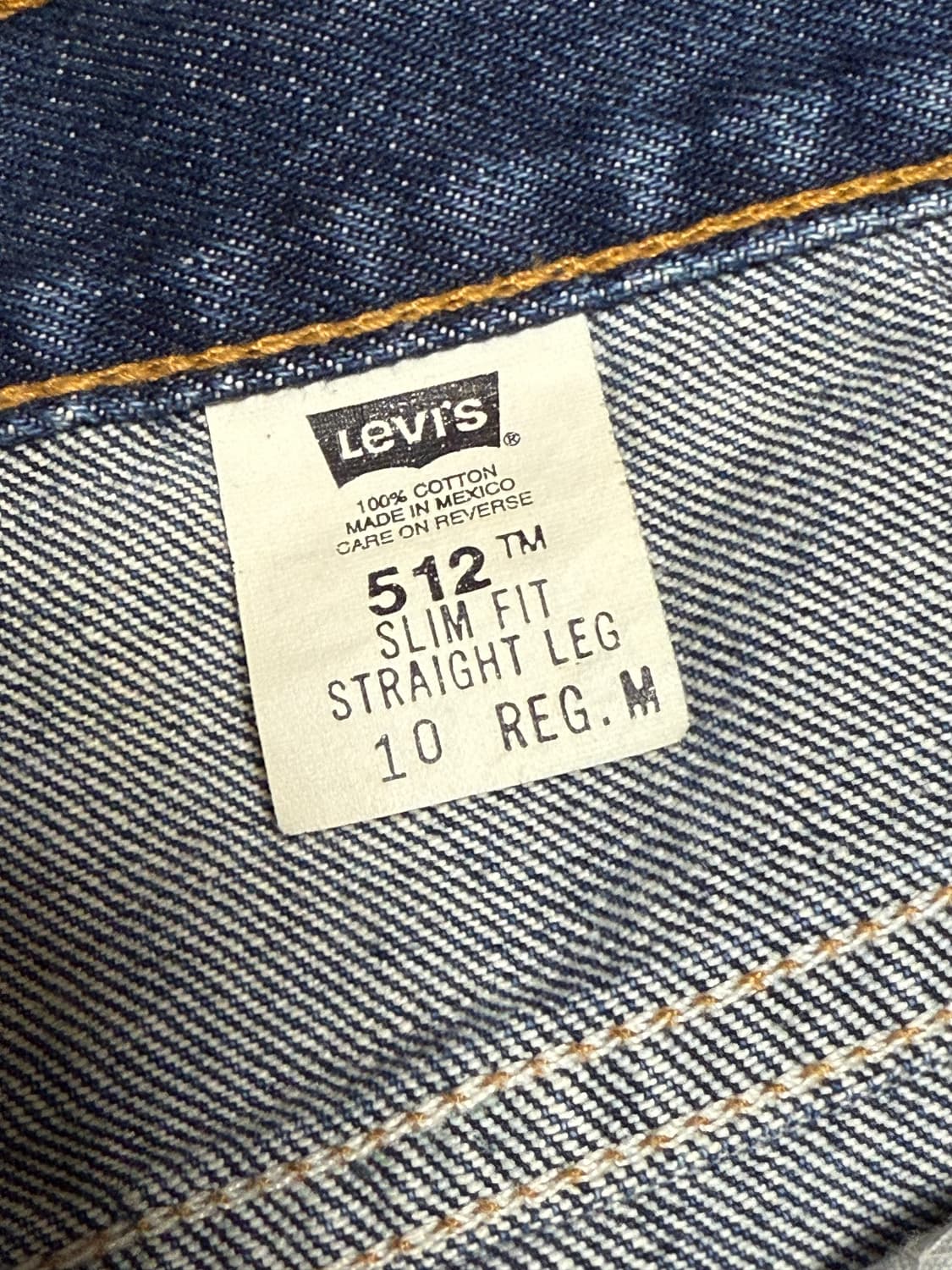 리바이스512 빈티지 Levis512 vintage denim 상품이미지5